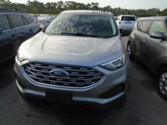 2020 Ford Edge Se Silver vin: 2FMPK4G92LBA22634