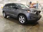 2016 Ford Edge Se Gray vin: 2FMPK4G93GBC52480