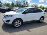 2017 Ford Edge Se Белый vin: 2FMPK4G93HBC16516