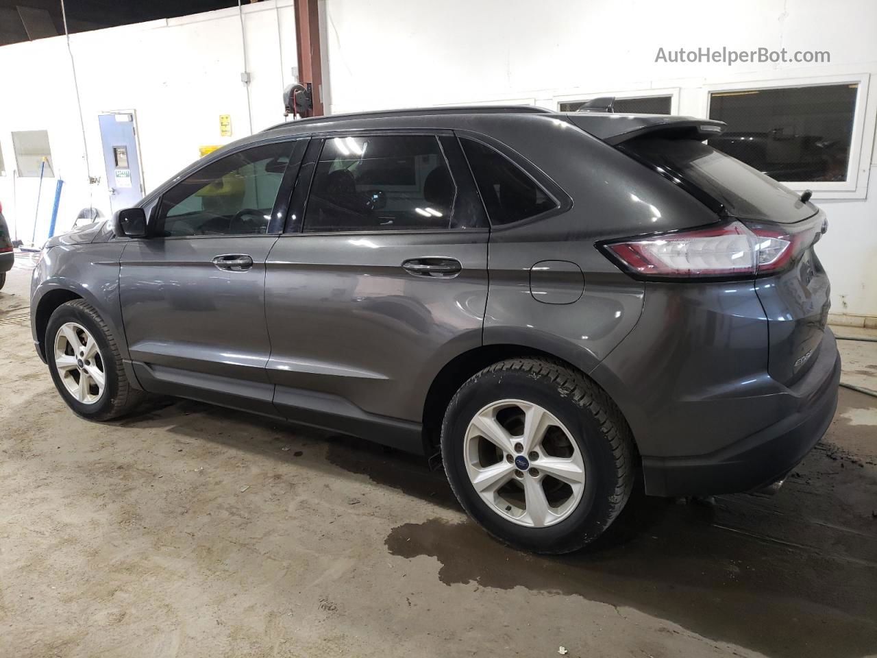 2016 Ford Edge Se Gray vin: 2FMPK4G94GBB83556