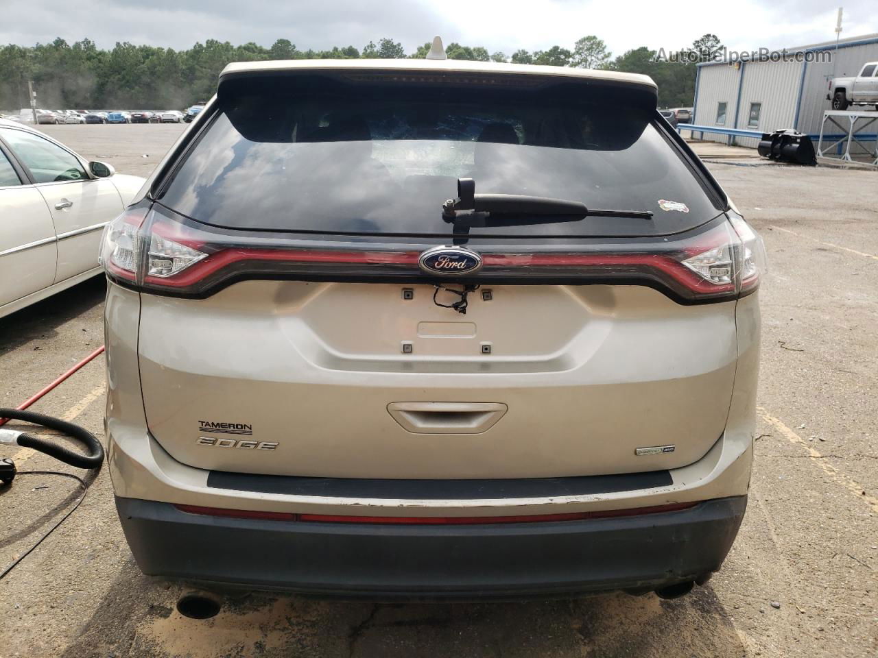 2017 Ford Edge Se Gold vin: 2FMPK4G94HBB54883