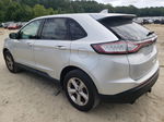 2017 Ford Edge Se Silver vin: 2FMPK4G94HBC25175