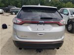 2017 Ford Edge Se Silver vin: 2FMPK4G94HBC25175