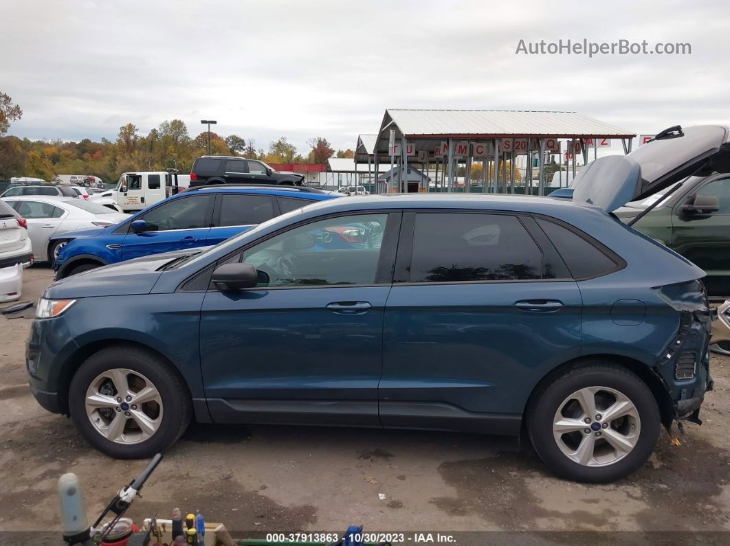 2016 Ford Edge Se Blue vin: 2FMPK4G95GBB17839