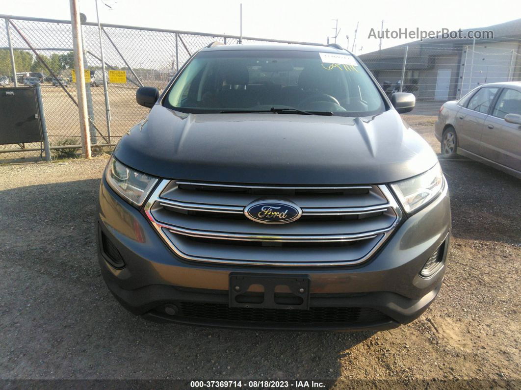 2016 Ford Edge Se Серый vin: 2FMPK4G96GBB71344