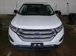 2017 Ford Edge Se White vin: 2FMPK4G97HBB71001