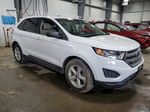 2017 Ford Edge Se White vin: 2FMPK4G97HBC64889