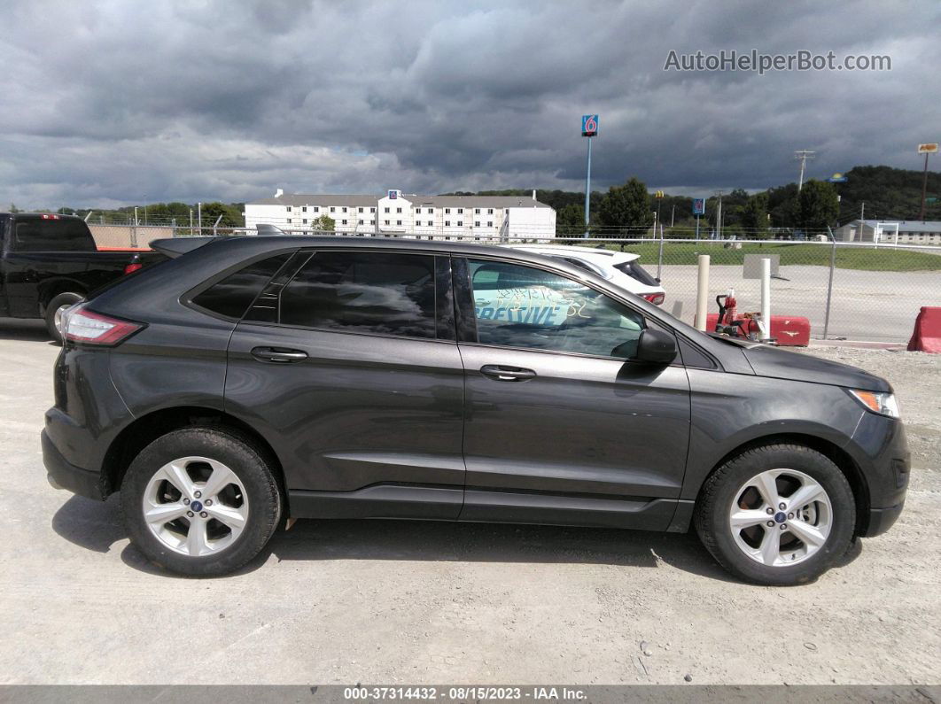 2018 Ford Edge Se Черный vin: 2FMPK4G97JBC42638