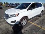 2018 Ford Edge Se White vin: 2FMPK4G98JBB99413