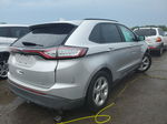 2017 Ford Edge Se Silver vin: 2FMPK4G99HBB72358