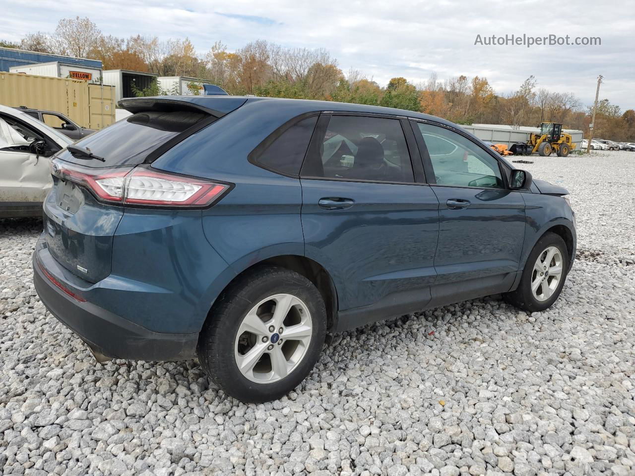 2016 Ford Edge Se Blue vin: 2FMPK4G9XGBB49718