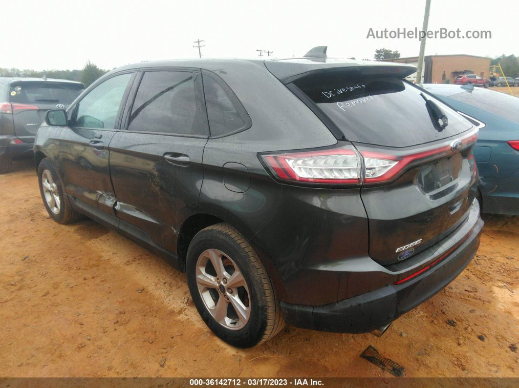 2016 Ford Edge Se Серый vin: 2FMPK4G9XGBC33845