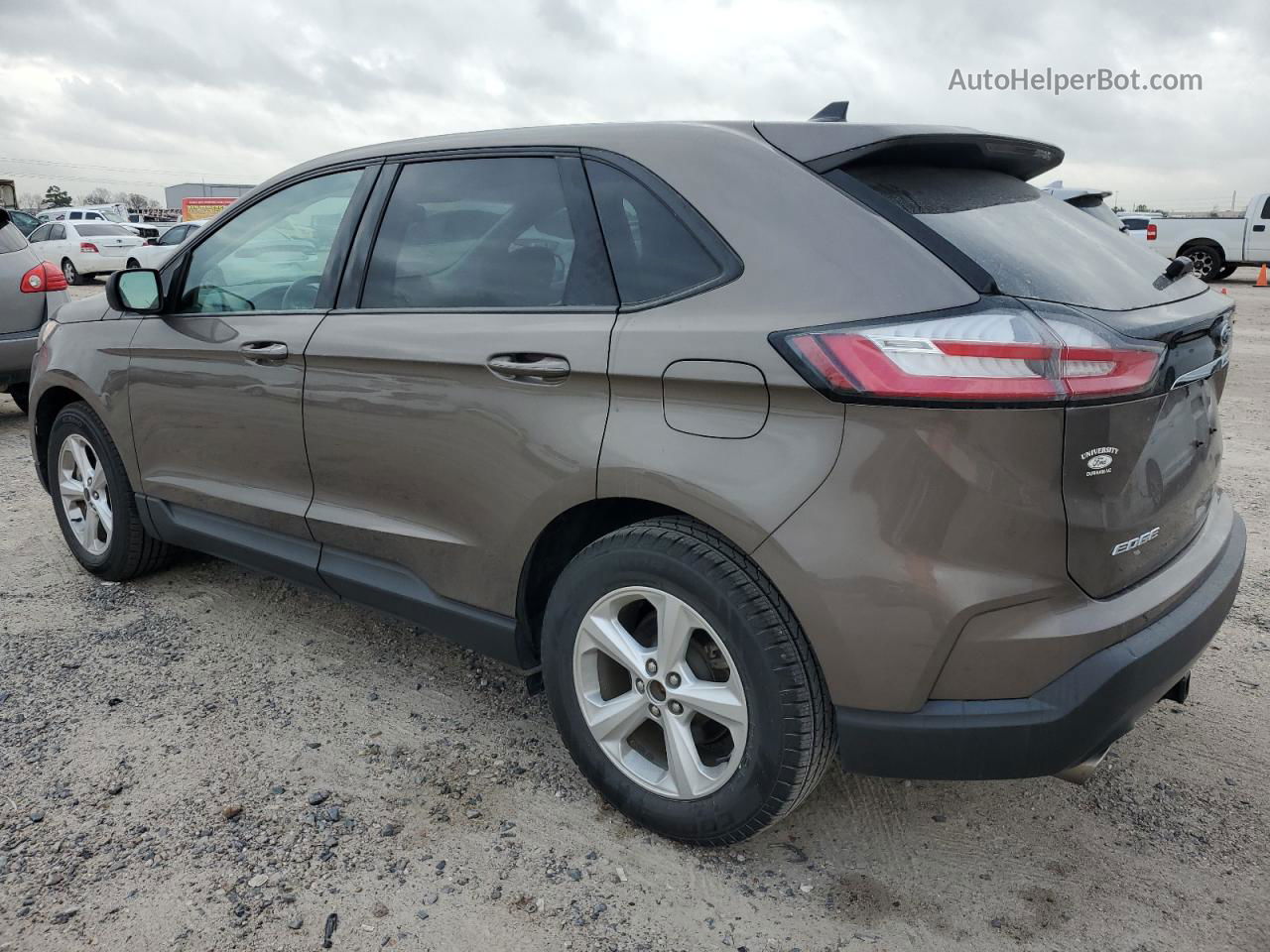 2019 Ford Edge Se Желто-коричневый vin: 2FMPK4G9XKBB57004