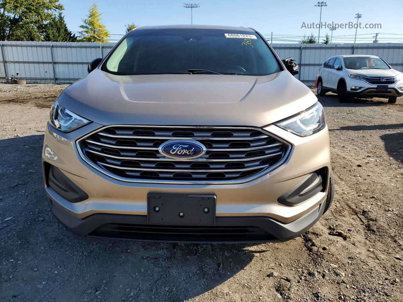 2020 Ford Edge Se Tan vin: 2FMPK4G9XLBA80829