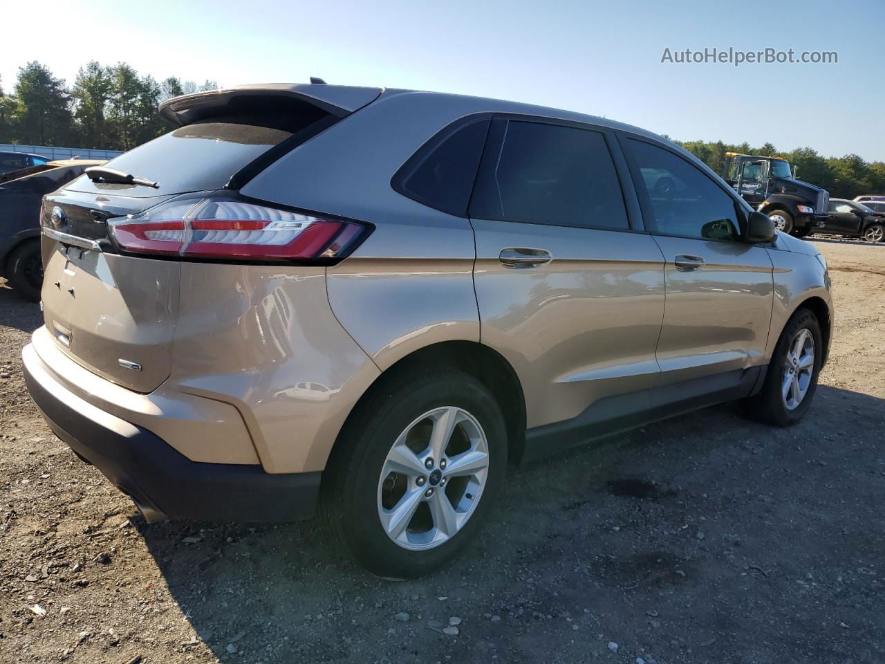 2020 Ford Edge Se Tan vin: 2FMPK4G9XLBA80829