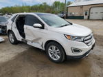 2016 Ford Edge Sel White vin: 2FMPK4J80GBB90584