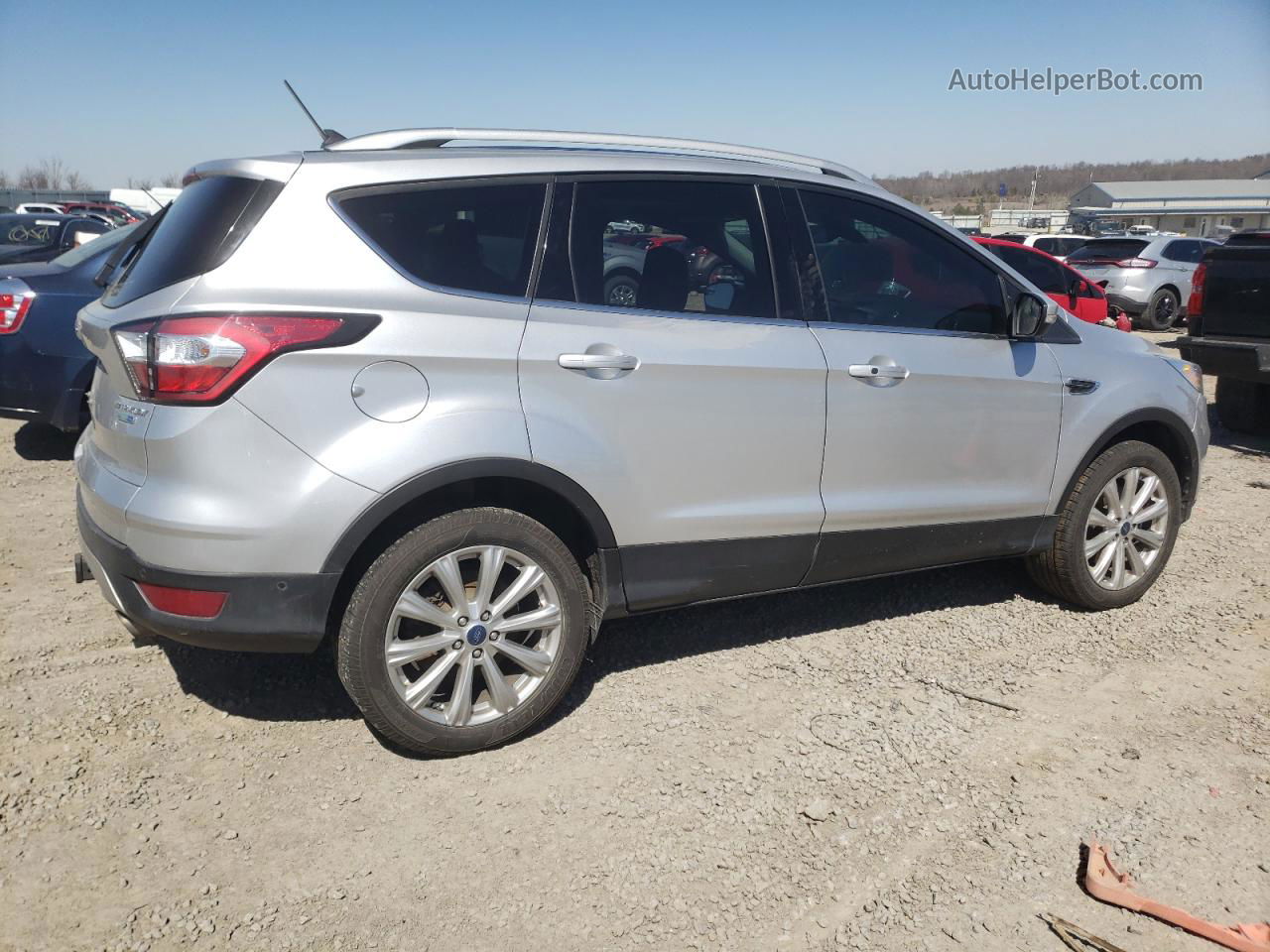 2016 Ford Edge Sel Silver vin: 2FMPK4J80GBC62237