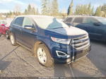 2017 Ford Edge Sel Blue vin: 2FMPK4J80HBB11562