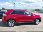 2017 Ford Edge Sel Red vin: 2FMPK4J80HBB72247