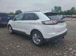 2017 Ford Edge Sel White vin: 2FMPK4J80HBB94278