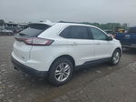 2017 Ford Edge Sel White vin: 2FMPK4J80HBB94278