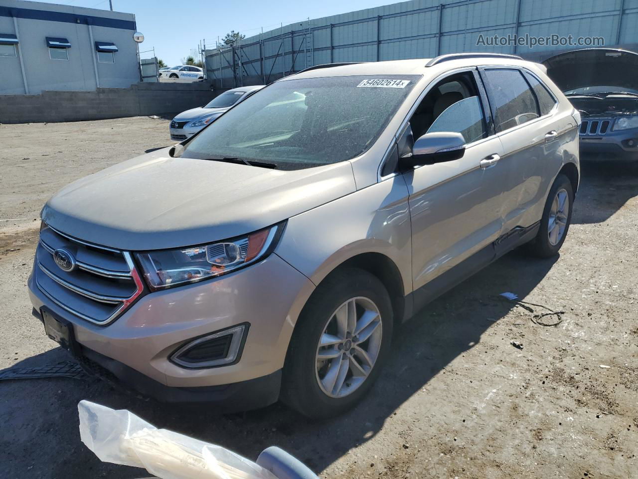 2018 Ford Edge Sel Золотой vin: 2FMPK4J80JBC16060