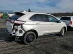 2017 Ford Edge Sel White vin: 2FMPK4J81HBB66358