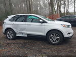 2018 Ford Edge Sel White vin: 2FMPK4J81JBB45922