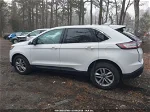 2018 Ford Edge Sel White vin: 2FMPK4J81JBB45922