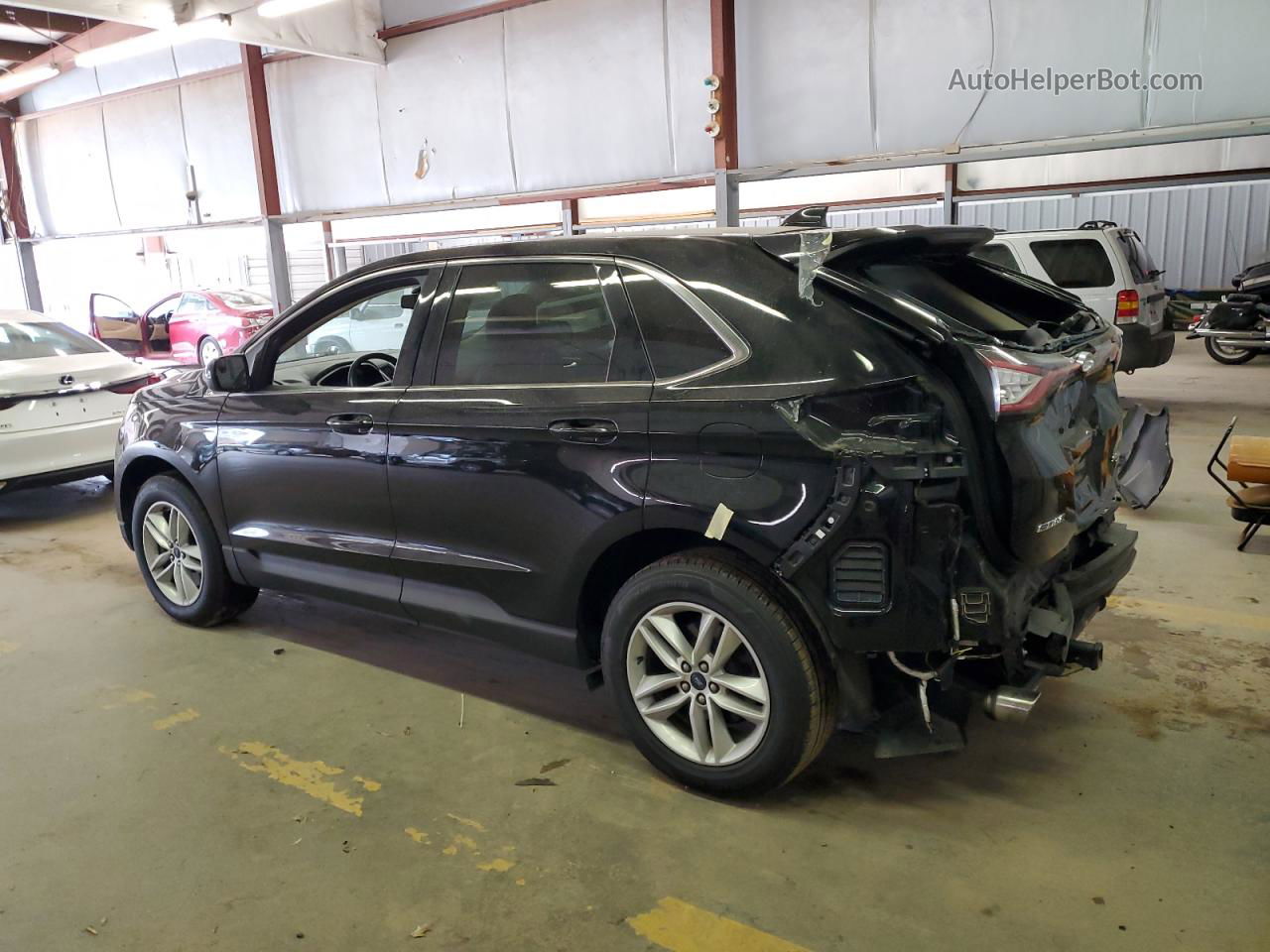 2018 Ford Edge Sel Black vin: 2FMPK4J81JBB60923