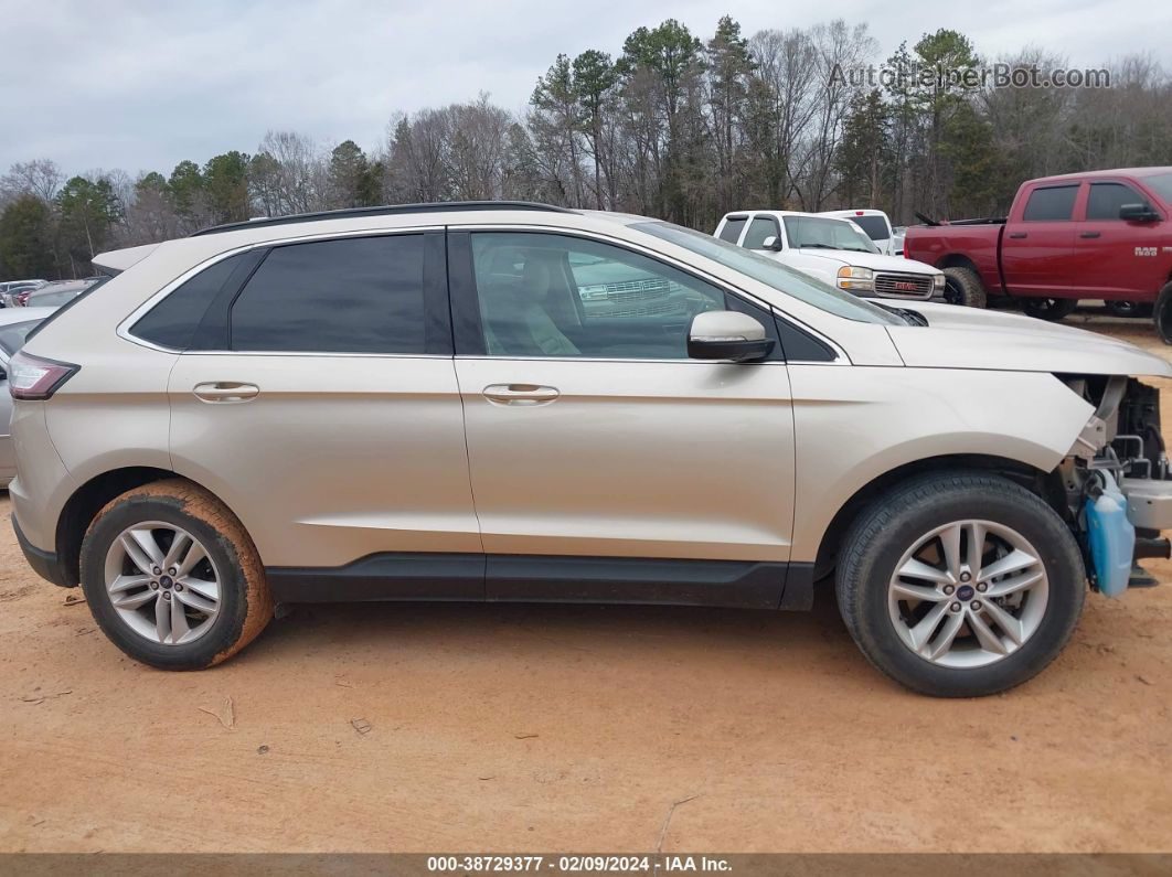 2018 Ford Edge Sel Gray vin: 2FMPK4J81JBC16651