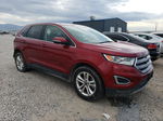 2018 Ford Edge Sel Red vin: 2FMPK4J81JBC62089