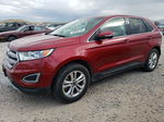 2018 Ford Edge Sel Red vin: 2FMPK4J81JBC62089