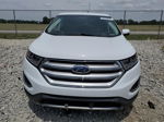 2017 Ford Edge Sel White vin: 2FMPK4J82HBB41890