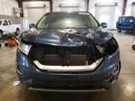 2017 Ford Edge Sel Blue vin: 2FMPK4J82HBB52162