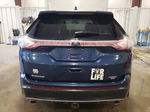 2017 Ford Edge Sel Blue vin: 2FMPK4J82HBB52162