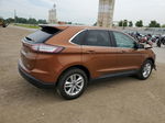 2017 Ford Edge Sel Оранжевый vin: 2FMPK4J82HBC28317