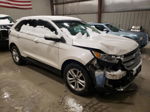 2017 Ford Edge Sel White vin: 2FMPK4J82HBC46266