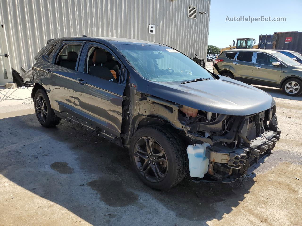 2018 Ford Edge Sel Charcoal vin: 2FMPK4J82JBC31238