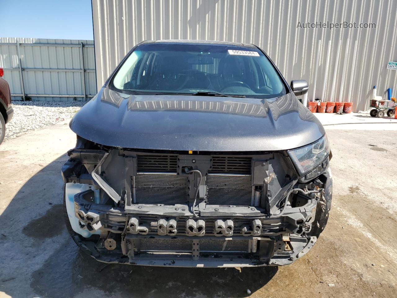 2018 Ford Edge Sel Charcoal vin: 2FMPK4J82JBC31238