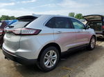 2016 Ford Edge Sel Silver vin: 2FMPK4J83GBC35243