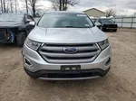 2016 Ford Edge Sel Silver vin: 2FMPK4J83GBC62216