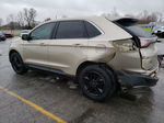 2017 Ford Edge Sel Gold vin: 2FMPK4J83HBC29718