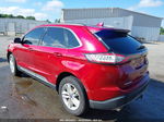 2018 Ford Edge Sel Red vin: 2FMPK4J83JBB51074