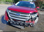 2018 Ford Edge Sel Red vin: 2FMPK4J83JBB51074