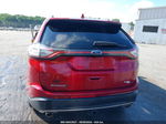 2018 Ford Edge Sel Red vin: 2FMPK4J83JBB51074