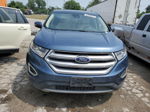 2018 Ford Edge Sel Blue vin: 2FMPK4J83JBB66982