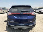 2016 Ford Edge Sel Синий vin: 2FMPK4J84GBB73965