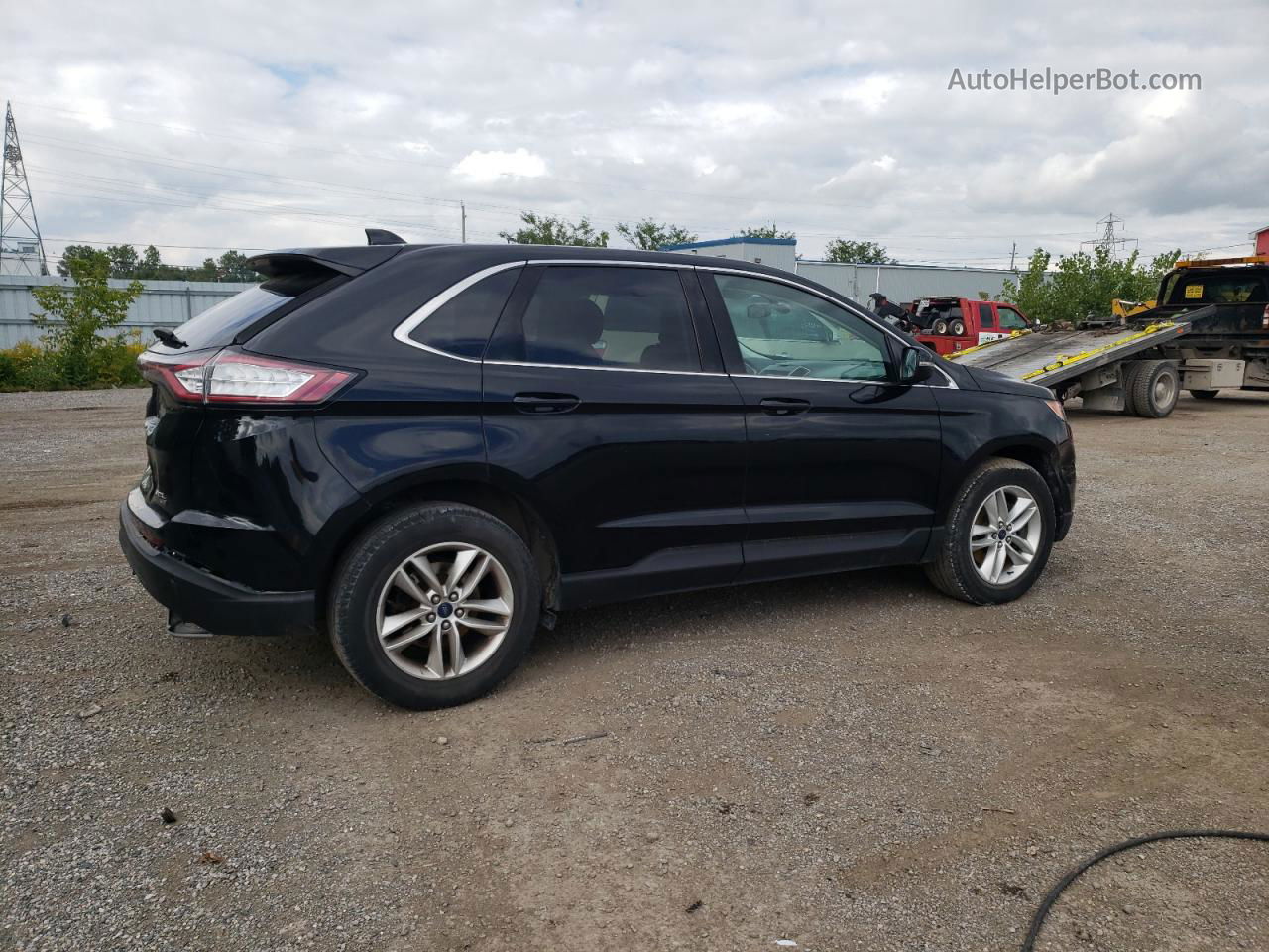 2016 Ford Edge Sel Black vin: 2FMPK4J84GBC46803