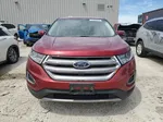 2017 Ford Edge Sel Red vin: 2FMPK4J84HBB26324